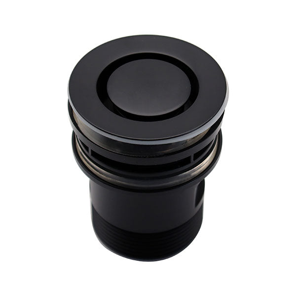 ART Australia Basin Pop Down Universal Plug and Waste 32/40mm Black Chrome - The Blue Space