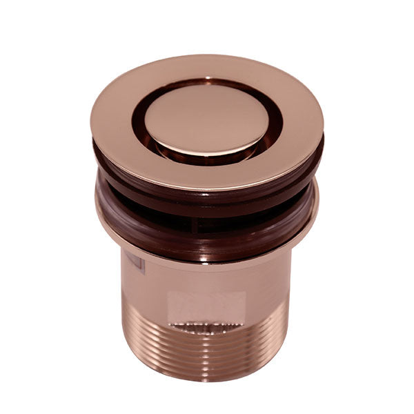 ART Australia Basin Pop Down Universal Plug and Waste 32/40mm Rose Gold - The Blue Space