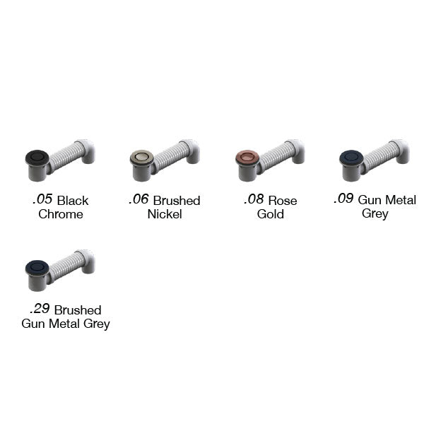 ART Australia Bath Bend Pop Down and Connector Finishes - The Blue Space