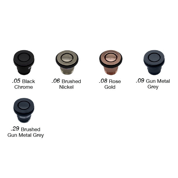 ART Australia Bath Pop Down Plug and Waste 40mm Finishes - The Blue Space