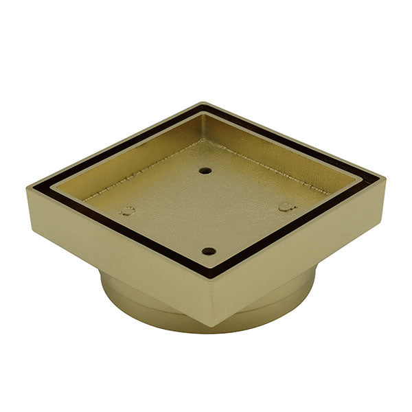 ART Australia Bermuda Standard Floor Waste Tile Insert Gold - The Blue Space