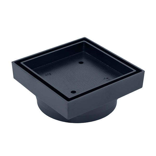 ART Australia Bermuda Standard Floor Waste Tile Insert Gun Metal Grey - The Blue Space