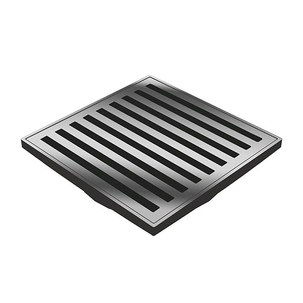 ART Australia Organics Slotted Floor Waste 100mm Chrome - The Blue Space