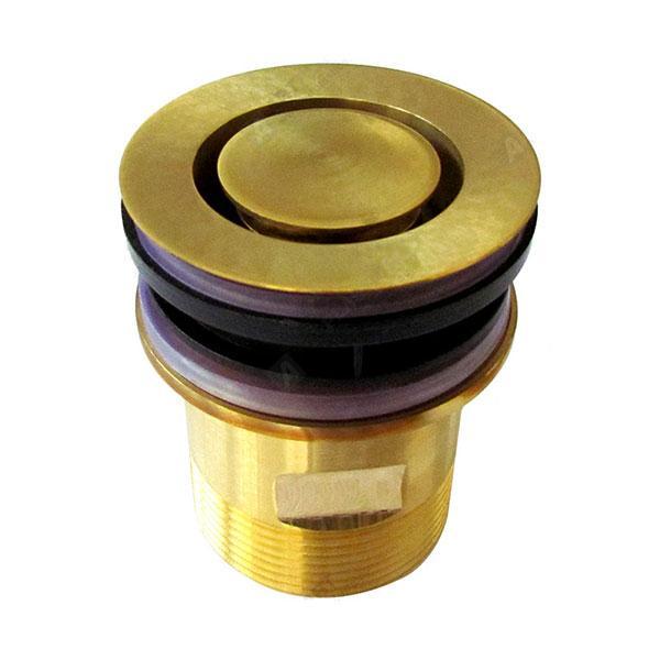 ART Australia Basin Pop Down® Plug and waste Polished Brass 32mm - The Blue Space