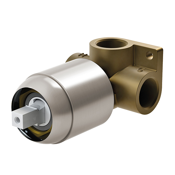 Phoenix Shower/Wall Mixer Body Brushed Nickel at The Blue Space