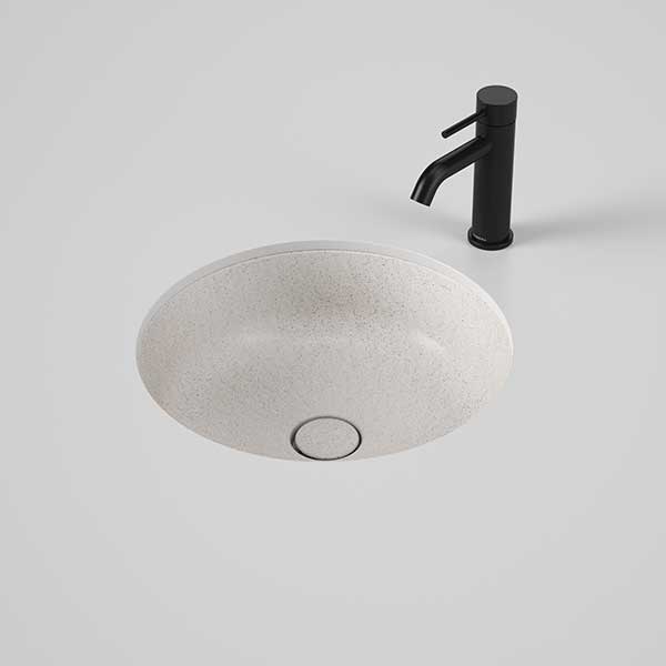 Caroma Liano II 440mm Round Under Counter Basin - Matte Green (Special Order) - The Blue Space