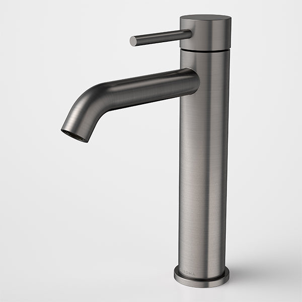 Caroma Liano II Mid Tower Basin Mixer Gunmetal - The Blue Space