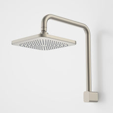 Caroma Luna Fixed Overhead Shower Brushed Nickel - The Blue Space
