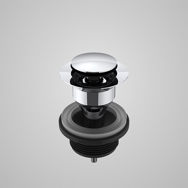Caroma Chrome Basin Pop-up Plug and Waste - The Blue Space