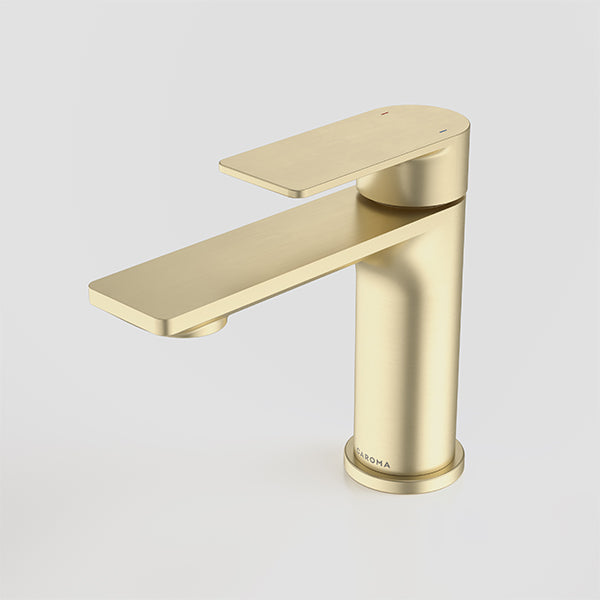 Caroma Urbane II Basin Mixer Brushed Brass - The Blue Space