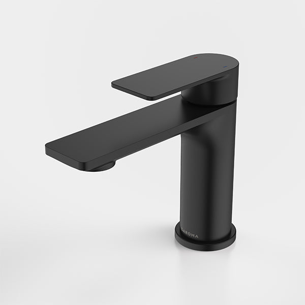 Caroma Urbane II Basin Mixer Matte Black - The Blue Space