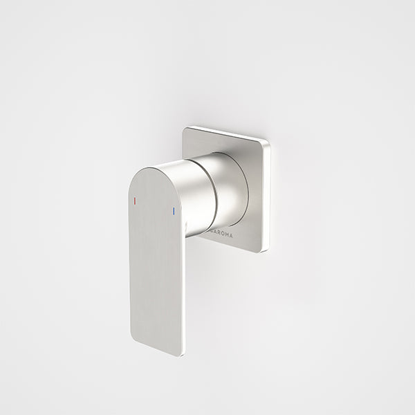 Caroma Urbane II Bath/Shower Mixer Square Brushed Nickel - The Blue Space