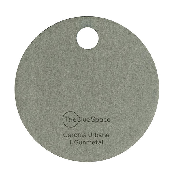 The Blue Space Colour Samples in Caroma Gunmetal