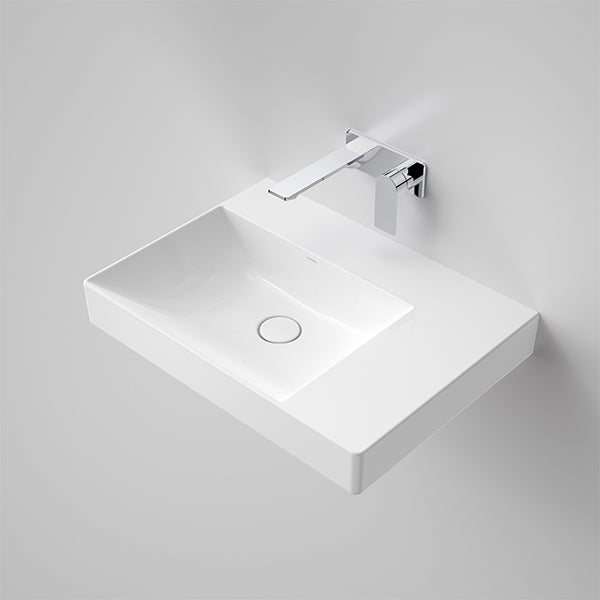 Caroma Urbane II Right Hand Shelf Wall Basin No Taphole - The Blue Space