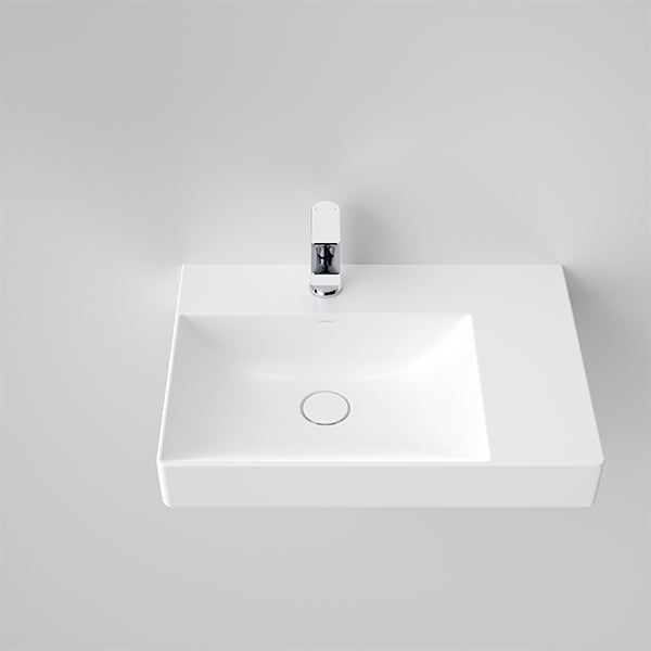 Caroma Urbane II Right Hand Shelf Wall Basin One Taphole - The Blue Space