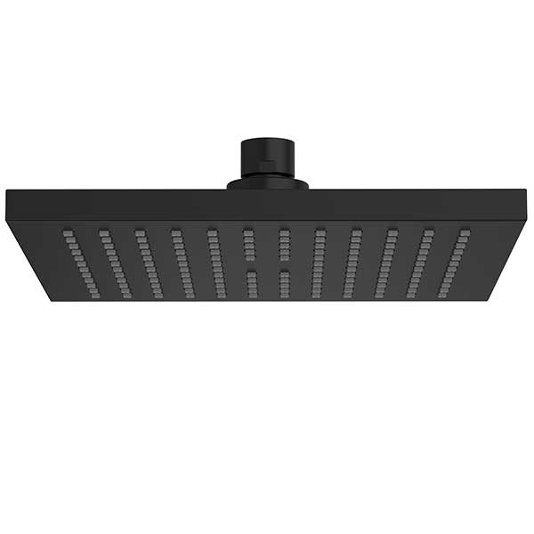 Clark Square II Overhead Rain Shower Matte Black - The Blue Space