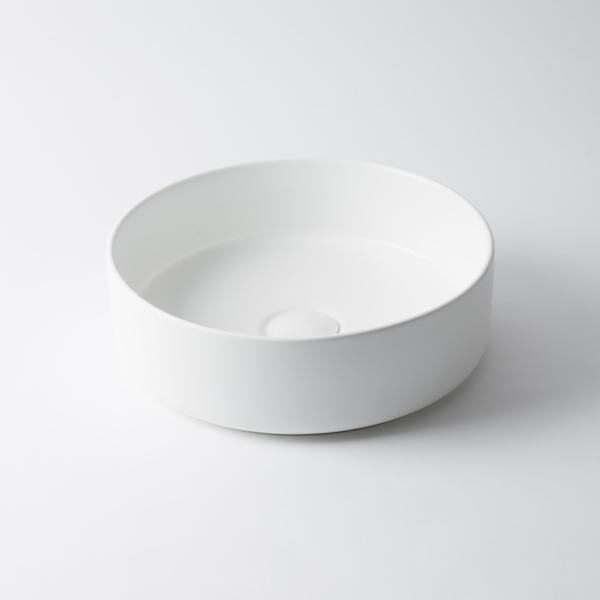 Eight Quarters Amaroo Circle Matte White Basin - The Blue Space
