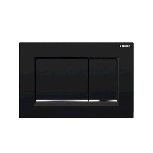Geberit Sigma 30 Dual Flush Plate Matte Black - The Blue Space