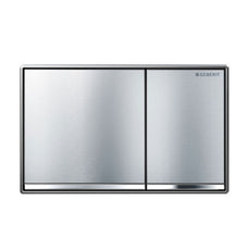 Geberit Sigma 60 Dual Flush Plate Brushed Chrome - The Blue Space