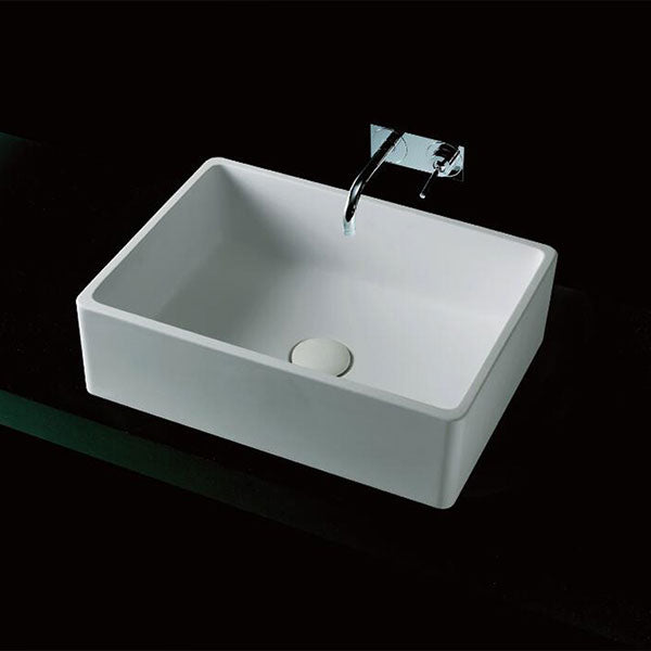 Kaskade Devon 500mm Stone Basin - The Blue Space