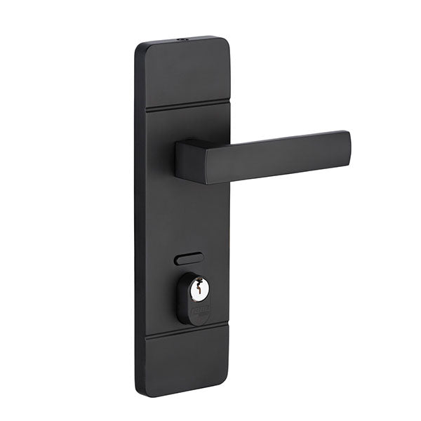 Lane Touch Plus Oxford Lever Handle Matte Black - The Blue Space