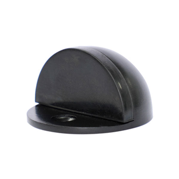 Lockwood A290 Half Moon Door Stop Matte Black - The Blue Space