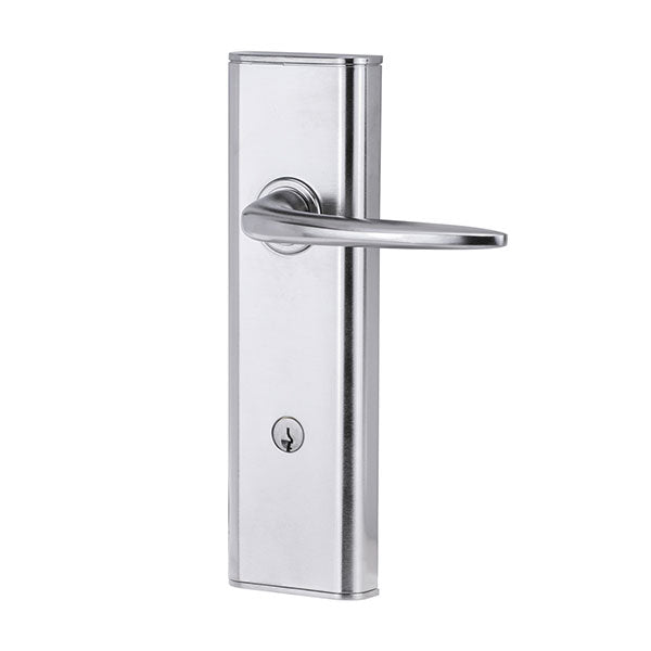 Lockwood Nexion L1 Mechanical Double Cylinder Entrance Lock Satin Chrome - The Blue Space