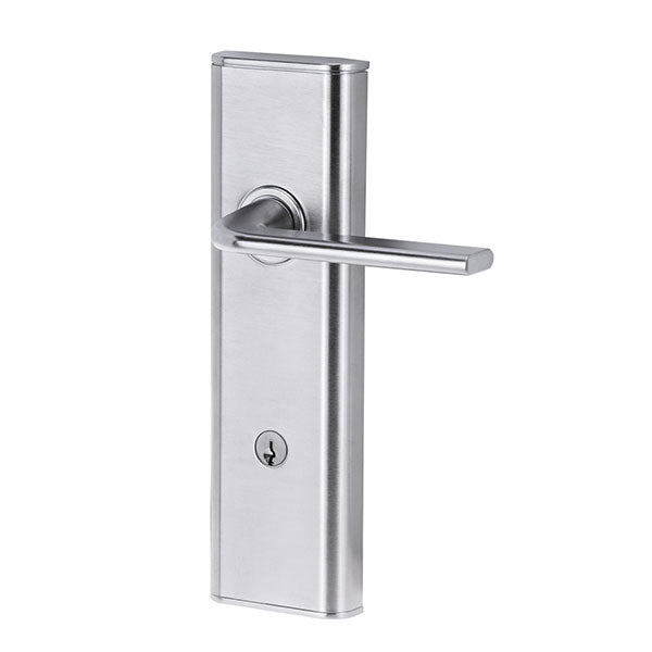 Lockwood Nexion L4 Mechanical Double Cylinder Entrance Lock Satin Chrome - The Blue Space