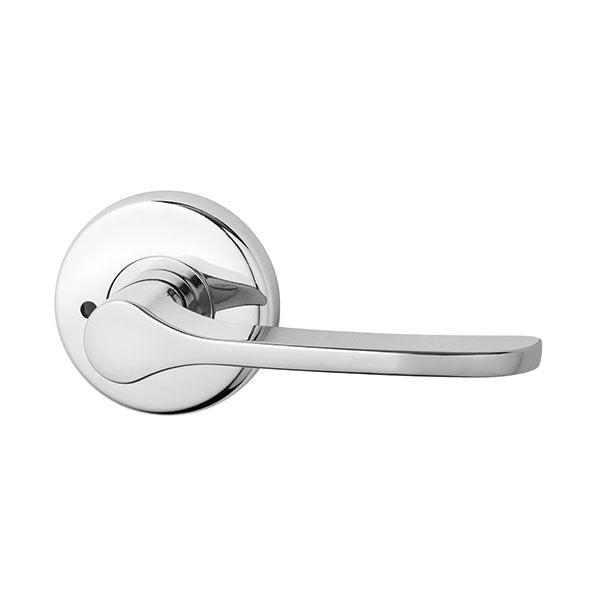 Lockwood Saltbush L34 Velocity Privacy Lever Set Large Round Rose Chrome Plate - The Blue Space