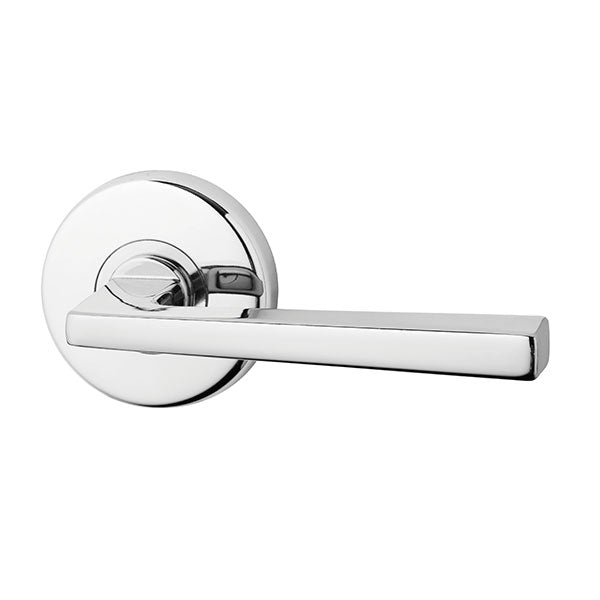 Lockwood Hakea L28 Velocity Passage Lever Set Large Round Rose Chrome Plate - The Blue Space