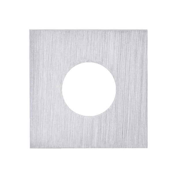 Lockwood Velocity Series Square Trim Large Rose Passage Set Brushed Satin Chrome - The Blue Space