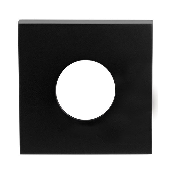 Lockwood Velocity Series Square Trim Large Rose Passage Set Matte Black - The Blue Space