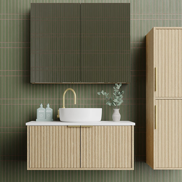 Marquis Bay Wall Hung Bathroom Vanity - Sizes 600, 750, 900, 1200, 1500, 1800 - The Blue Space