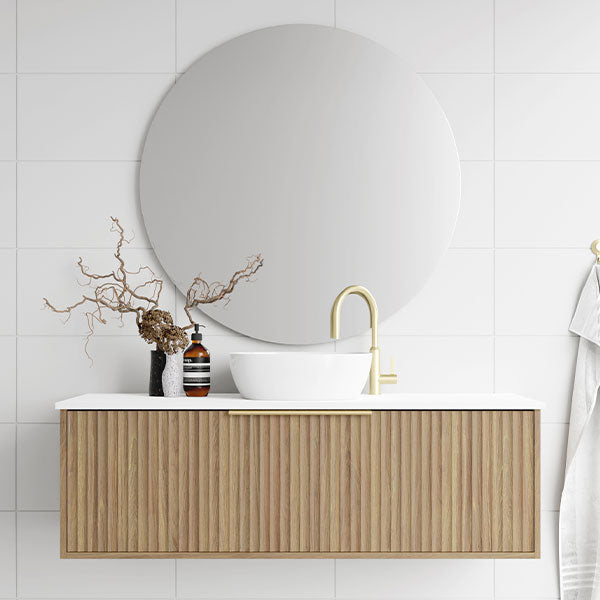 Marquis Cove Wall Hung Bathroom Vanity - Sizes 600, 750, 900, 1200, 1500, 1800 - The Blue Space