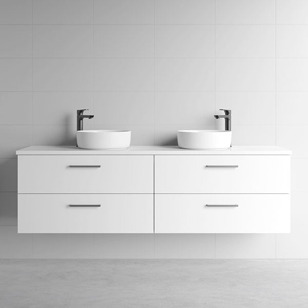 Marquis Marq Wall Hung All-Drawer Vanity 1800mm Double Bowl - The Blue Space