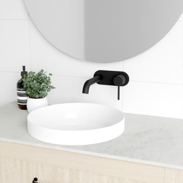 Marquis Pier Wall Hung Vanity with the Dekton Kovik benchtop - The Blue Space