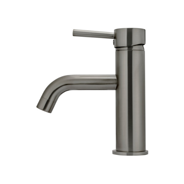 Meir Round Curved Basin Mixer Shadow - The Blue Space