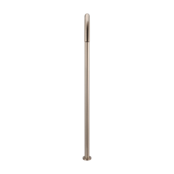 Meir Round Freestanding Bath Spout - Champagne | The Blue Space