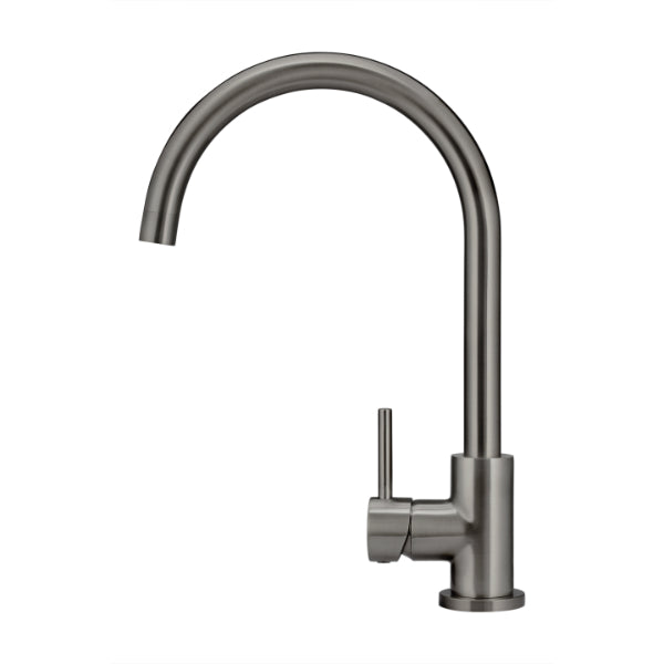Meir Round Kitchen Mixer Tap Shadow - The Blue Space