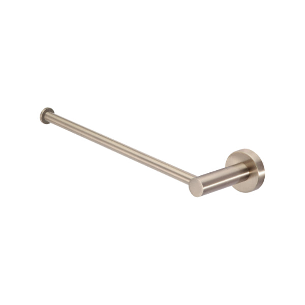 Meir Round Guest Towel Rail Champagne | The Blue Space