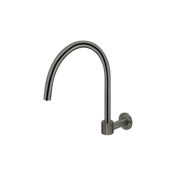 Meir Round High Rise Swivel Wall Spout Shadow - The Blue Space