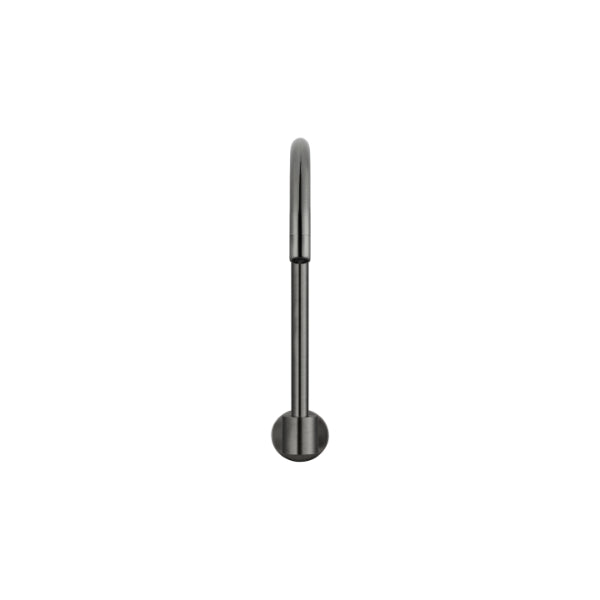 Meir Round High Rise Swivel Wall Spout Shadow - The Blue Space