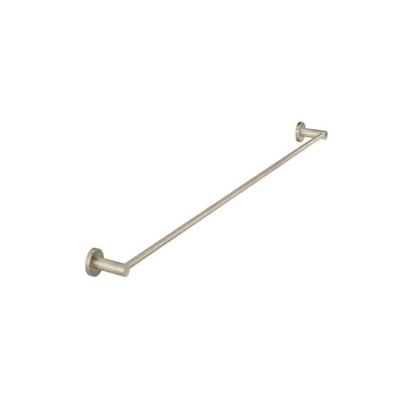 Meir Round Single Towel Rail Champagne 600mm - The Blue Space