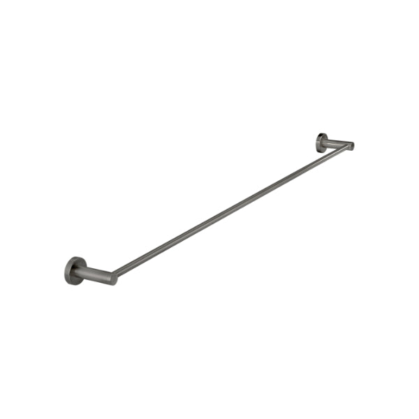 Meir Round Single Towel Rail 900mm Shadow - The Blue Space