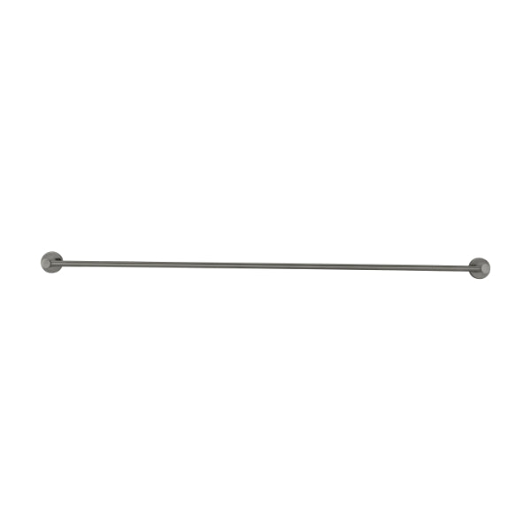 Meir Round Single Towel Rail 900mm Shadow - The Blue Space