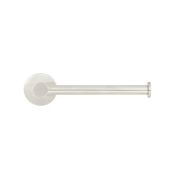 Meir Round Toilet Roll Holder Brushed Nickel - The Blue Space