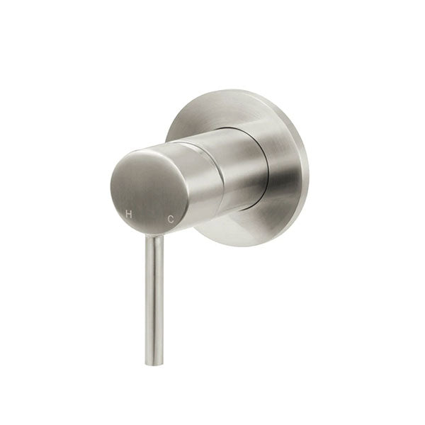 Meir Round Wall Mixer Brushed Nickel - The Blue Space