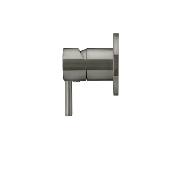 Meir Round Wall Mixer Short Pin Lever Shadow - The Blue Space