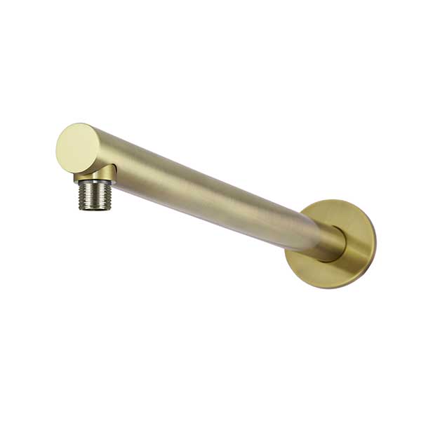 Meir Round Wall Shower Arm 400mm Tiger Bronze - The Blue Space