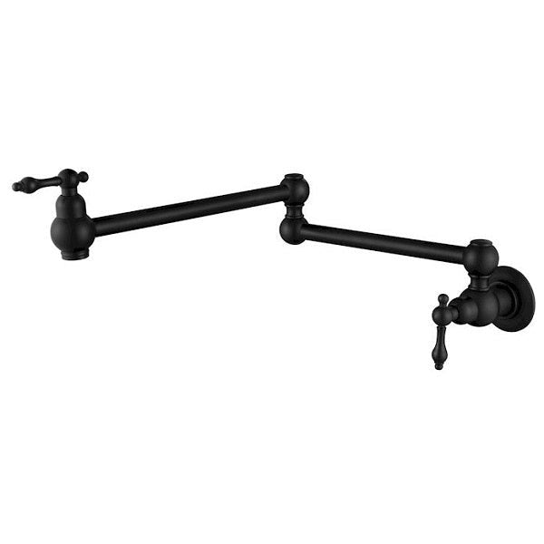 Modern National Bordeaux Cold Water Kitchen Pot Filler Black - Online at The Blue Space